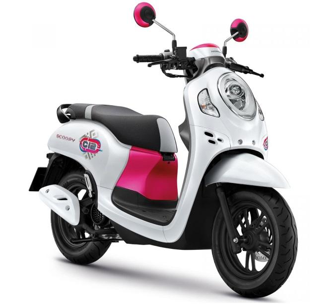 Xe ga 50cc honda scoopy 2023 màu trắng