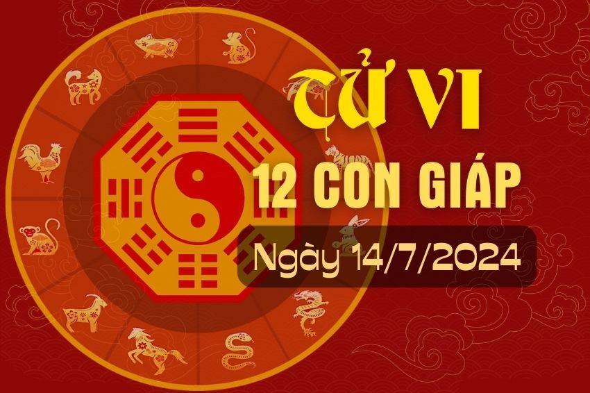 Tử vi hàng ngày - Tử vi 12 con giáp hôm nay ngày 14/7/2024