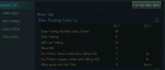 Cach xep vi tri nhanh DTCL