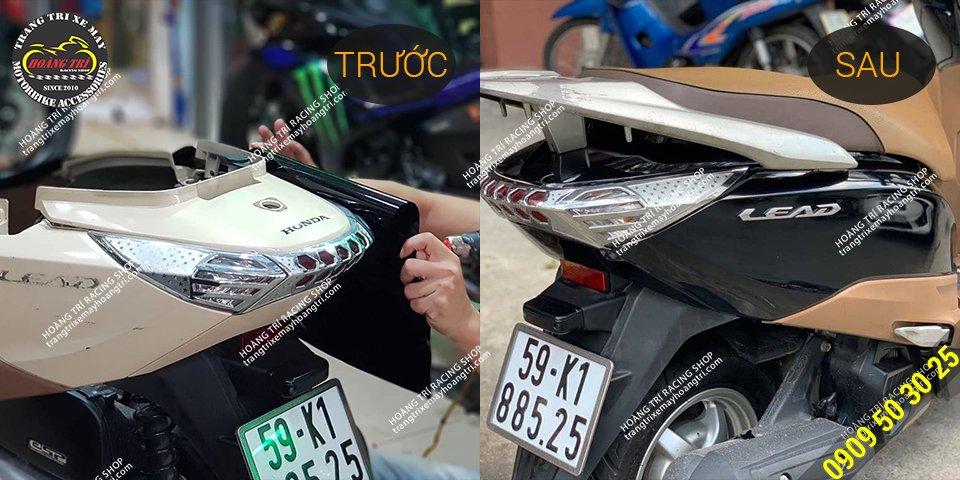 Dán Decal đổi màu xe Lead - Decal McCal đẹp như sơn