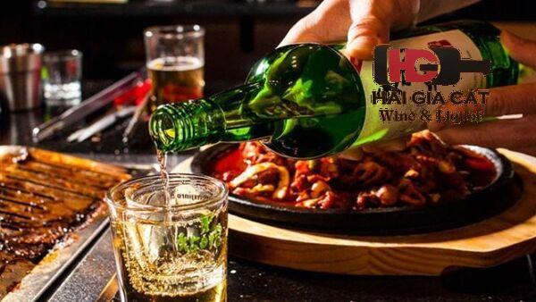 uống rượu soju ăn với gì