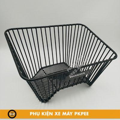 Rổ Trước Vuông Sọc Đen Xe Máy Honda Dream, Super Dream, Dream Lùn, Cub