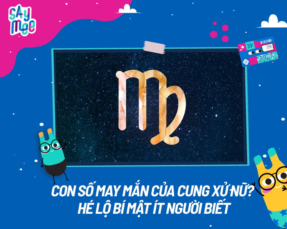 Số may mắn của cung Xử Nữ