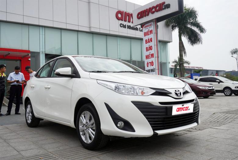 Bảng giá xe Toyota Vios cũ tháng 08/2024