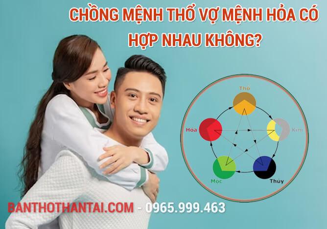 Chồng mệnh Thổ vợ mệnh Hỏa có hợp nhau không?