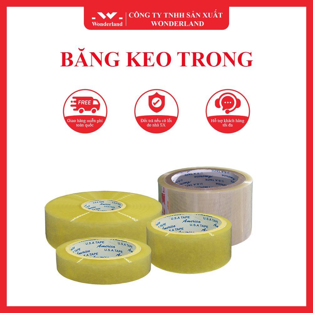 BĂNG KEO TRONG WONDERLAND VỚI NHIỀU SỰ LỰA CHỌN VỀ KÍCH THƯỚC