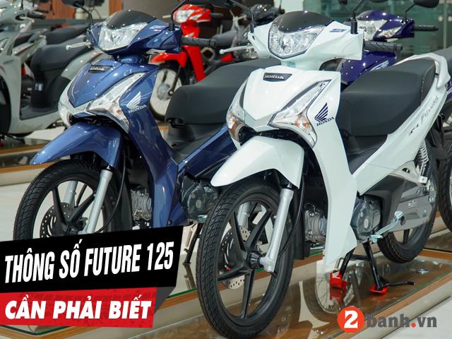 6 thông số xe Future 125 Fi 2024 cần phải biết trước khi mua xe