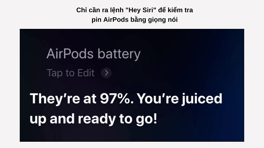 Hướng dẫn kiểm tra pin AirPods 2, AirPods Pro cực dễ