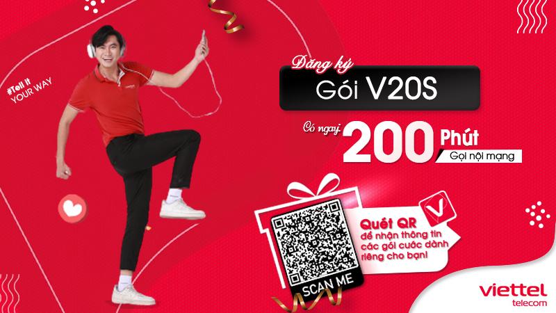 Gói V20S của Viettel