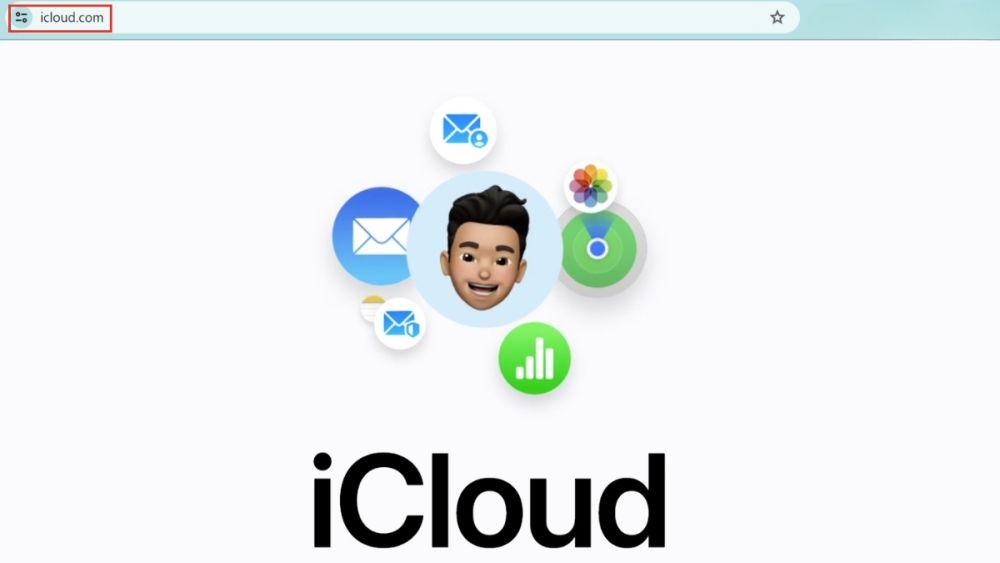 Cách định vị iPhone bằng iCloud bước 1