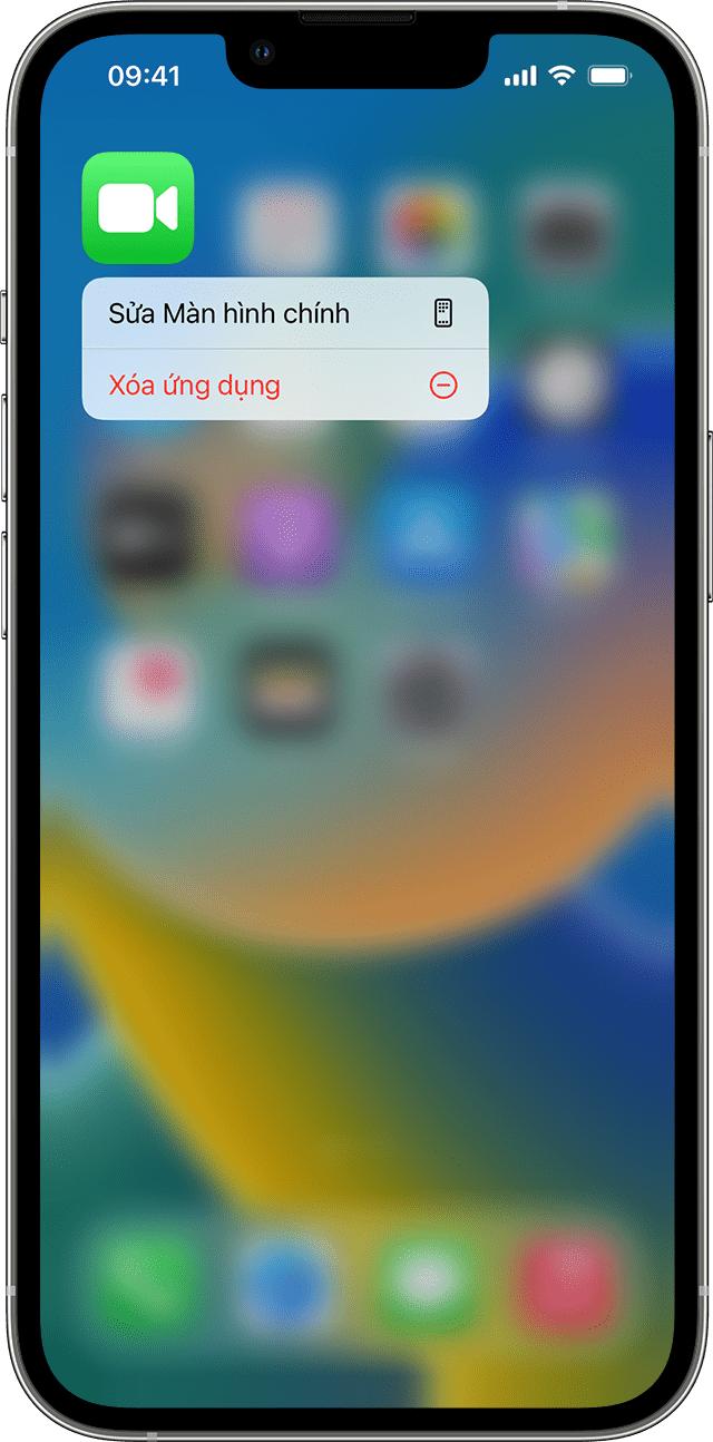 Di chuyển ứng dụng và tạo thư mục trên iPhone, iPad hoặc iPod touch