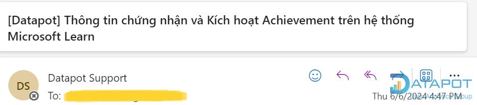 [Datapot] Hướng dẫn kích hoạt Microsoft Achievement trên hệ thống Microsoft Learn