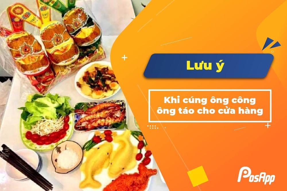 Những điều kiêng kỵ khi cúng ông công ông táo ở cửa hàng