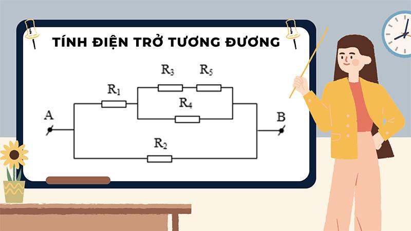 Cách tính điện trở tương đương Rtđ trong mạch điện