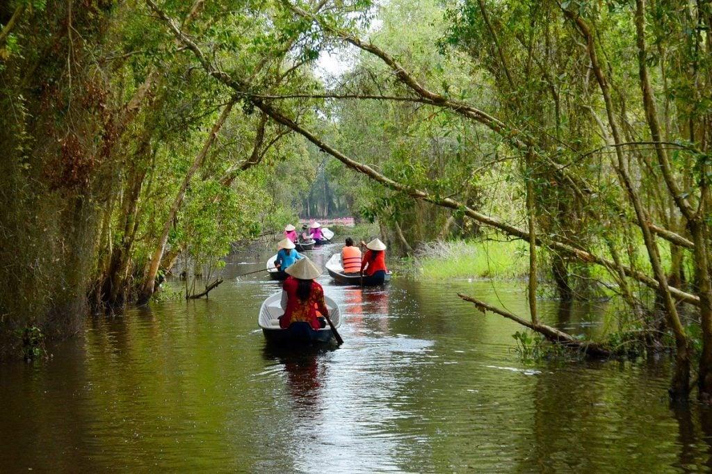 Làng nổi Tân Lập – thiên nhiên mướt xanh ở Mộc Hóa, Long An