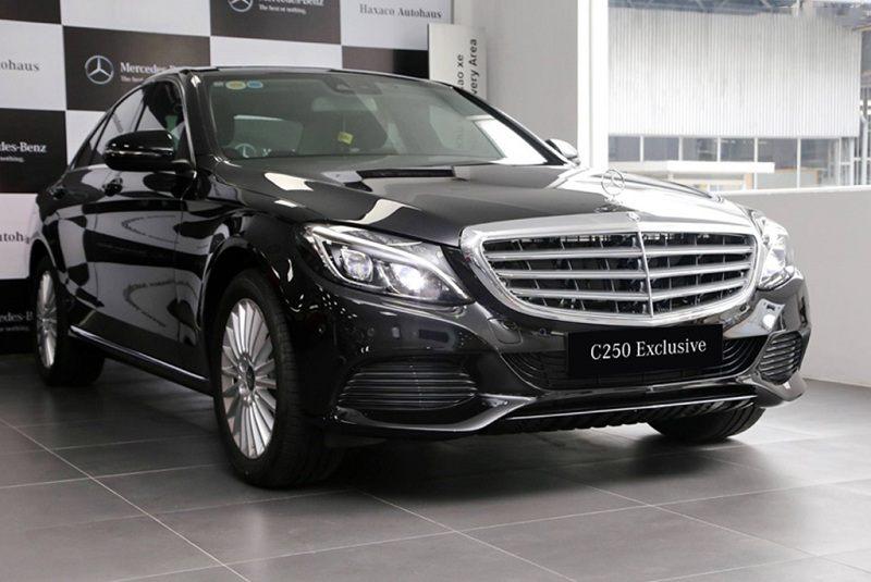 Mercedes C250 Exclusive là chiếc sedan 5 chỗ rất được ưa chuộng