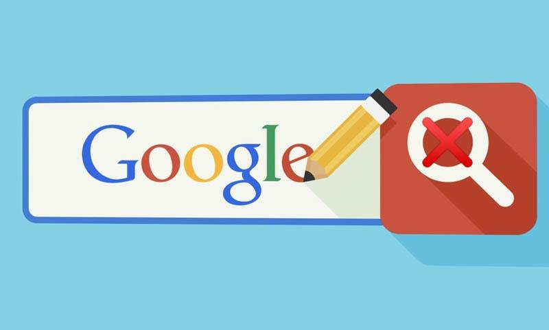 Tìm kiếm trên Google nhưng không hiển thị kết quả