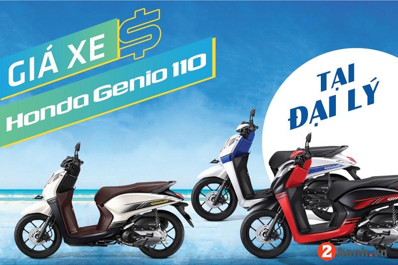 Giá xe Honda Genio 110 tại các đại lý mới nhất hôm nay