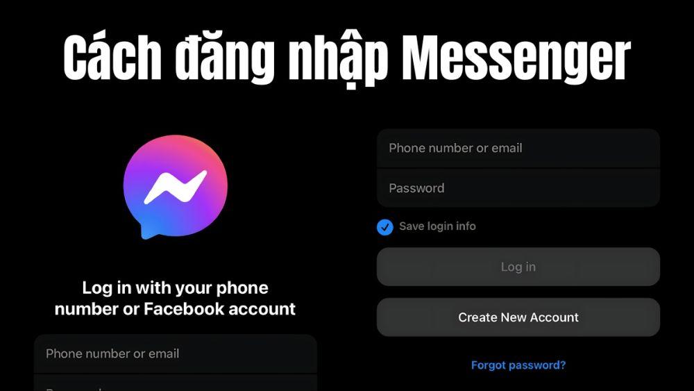 Tại sao cần biết nhiều cách đăng nhập Messenger