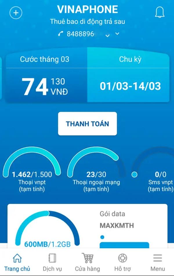 5 Cách kiểm tra gói cước data VinaPhone trả sau nhanh nhất