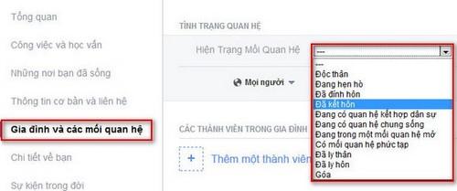 Thay đổi tình cảm trên Facebook, Hủy kết nối fb