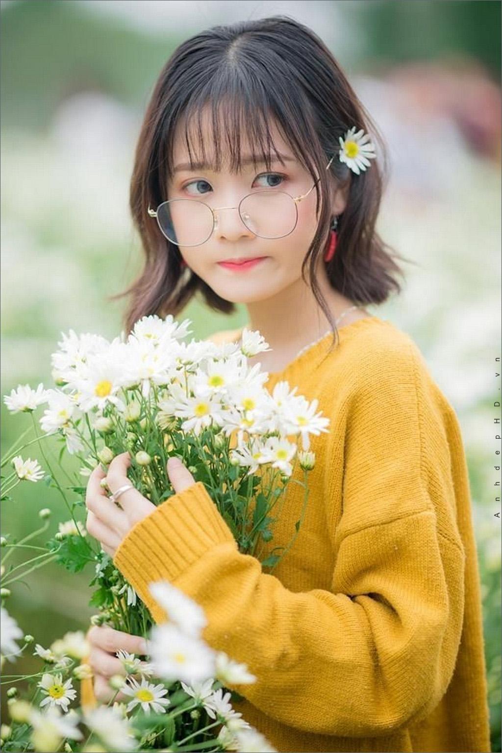 Ảnh Gái Xinh Tóc Ngắn Ngang Vai, Cute, Cực Đáng Yêu