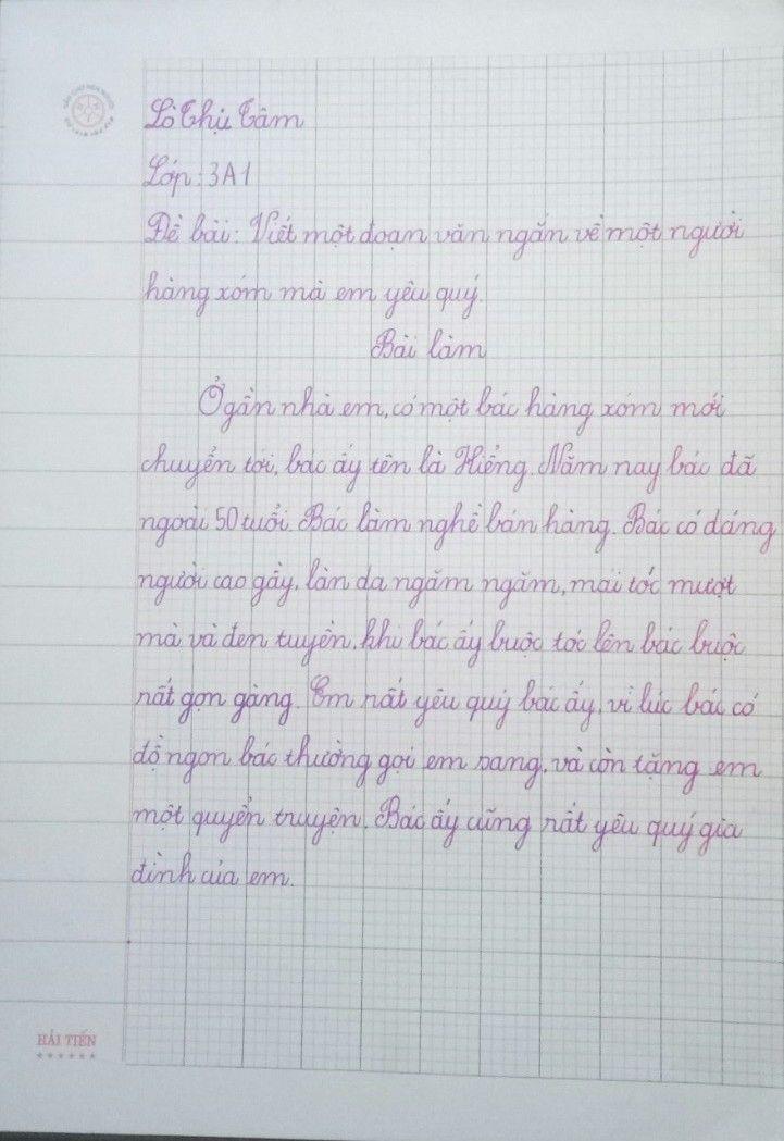 BIỆN PHÁP GIÚP HỌC SINH LỚP 3 HỌC TỐT MÔN TẬP LÀM VĂN