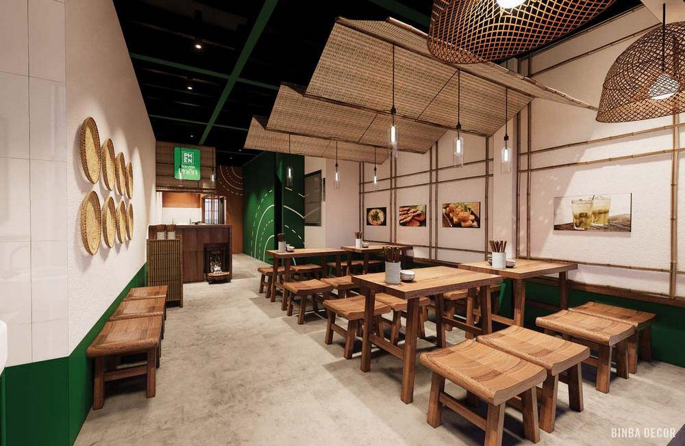 Kinh nghiệm thiết kế quán bún đậu mắm tôm đẹp “hút khách”