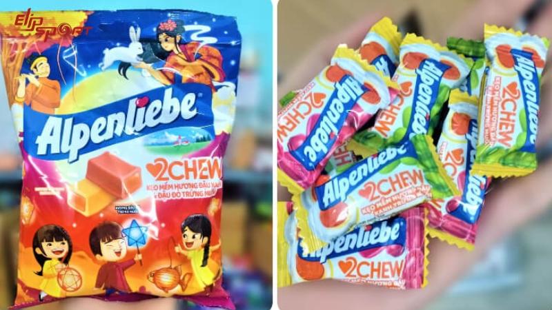 Kẹo Alpenliebe bao nhiêu calo? Ăn kẹo Alpenliebe có béo không?