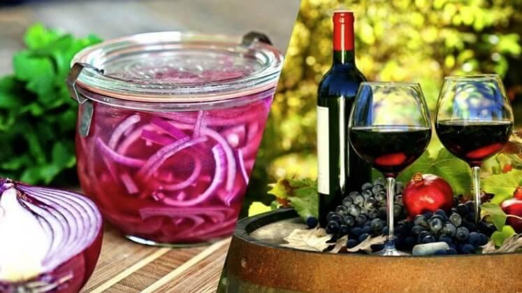 Hành tây tím ngâm rượu vang – Bài thuốc hay nên biết