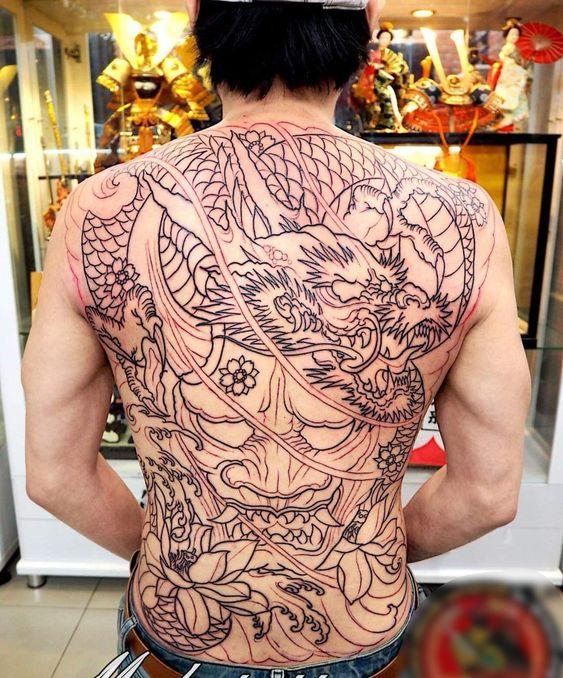 99+ ý tưởng hình xăm mặt quỷ với rồng