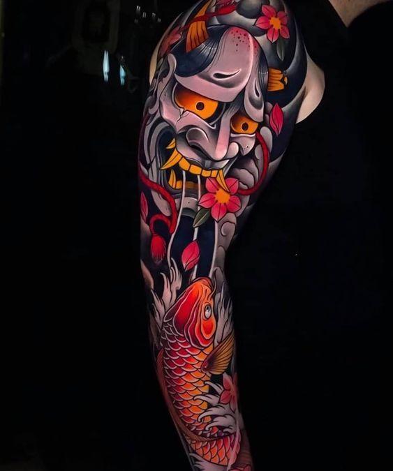 Tổng Hợp Hình Xăm Mặt Quỷ Ở Tay Đẹp HOT Nhất Hiện Nay