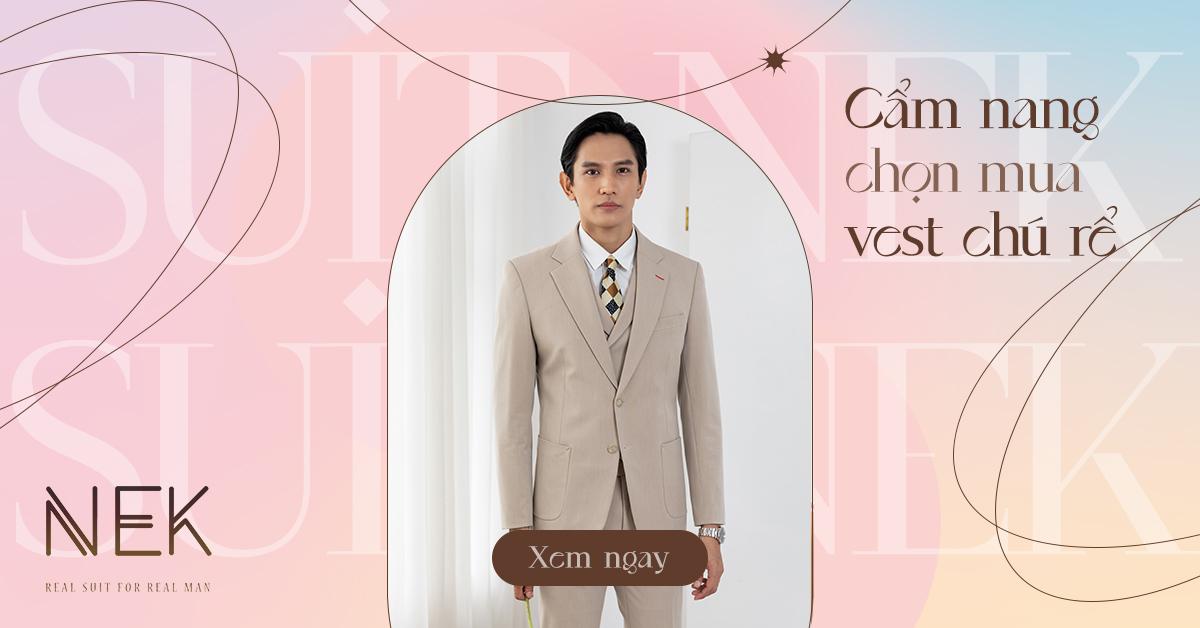 Vest chú rể gồm những gì? Cẩm nang chọn suit cưới đẹp