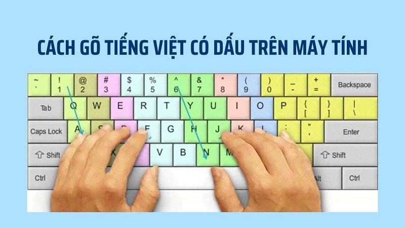 cách viết dấu trên máy tính