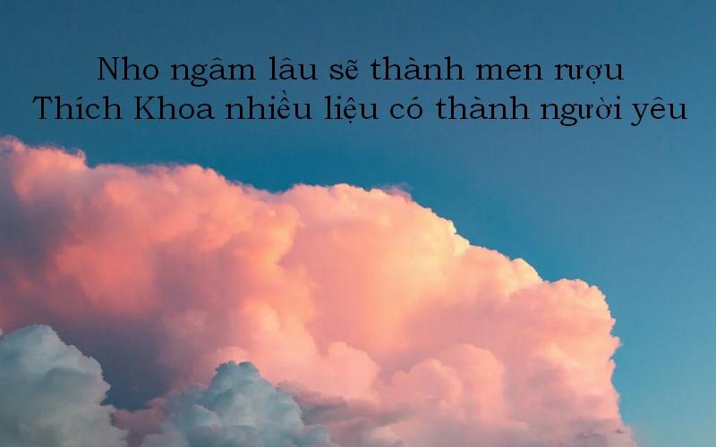 Những bài thơ và caption thả thính tên Khoa, Tuấn, Dũng, Sáng cực hay