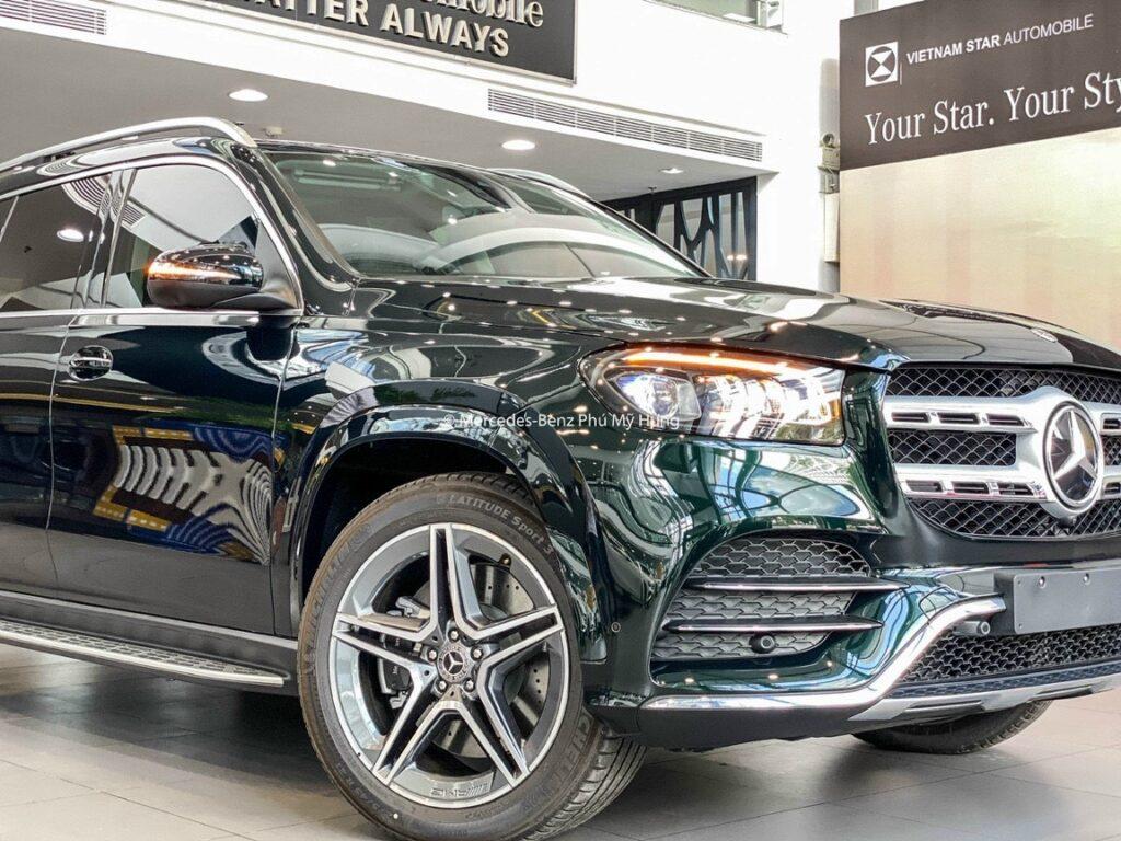 mercedes benz gls450 4matic mau xanh ngoc giao ngay 3