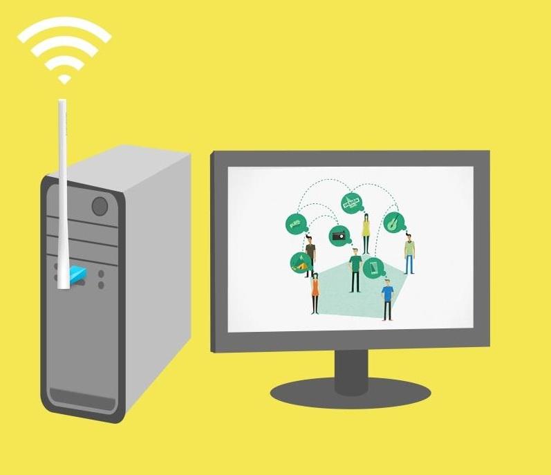 Máy tính bàn kết nối wifi được không