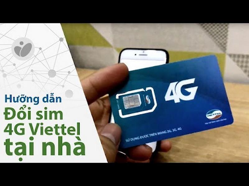 Hướng dẫn chi tiết cách đổi phôi sim phôi sim Viettel