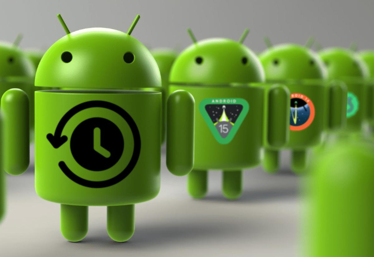 khôi phục phiên bản Android