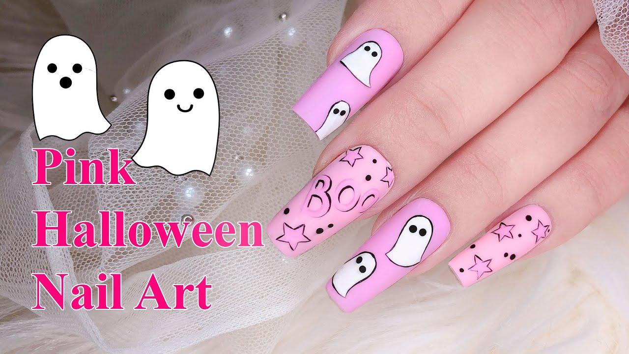 Creepy-Cute Halloween Nail Art