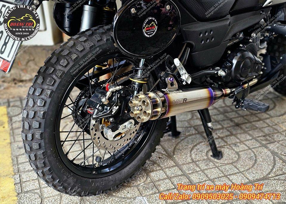 Pô 6 nòng nay đã có phiên bản mới - Phiên bản pô titanium 6 nòng