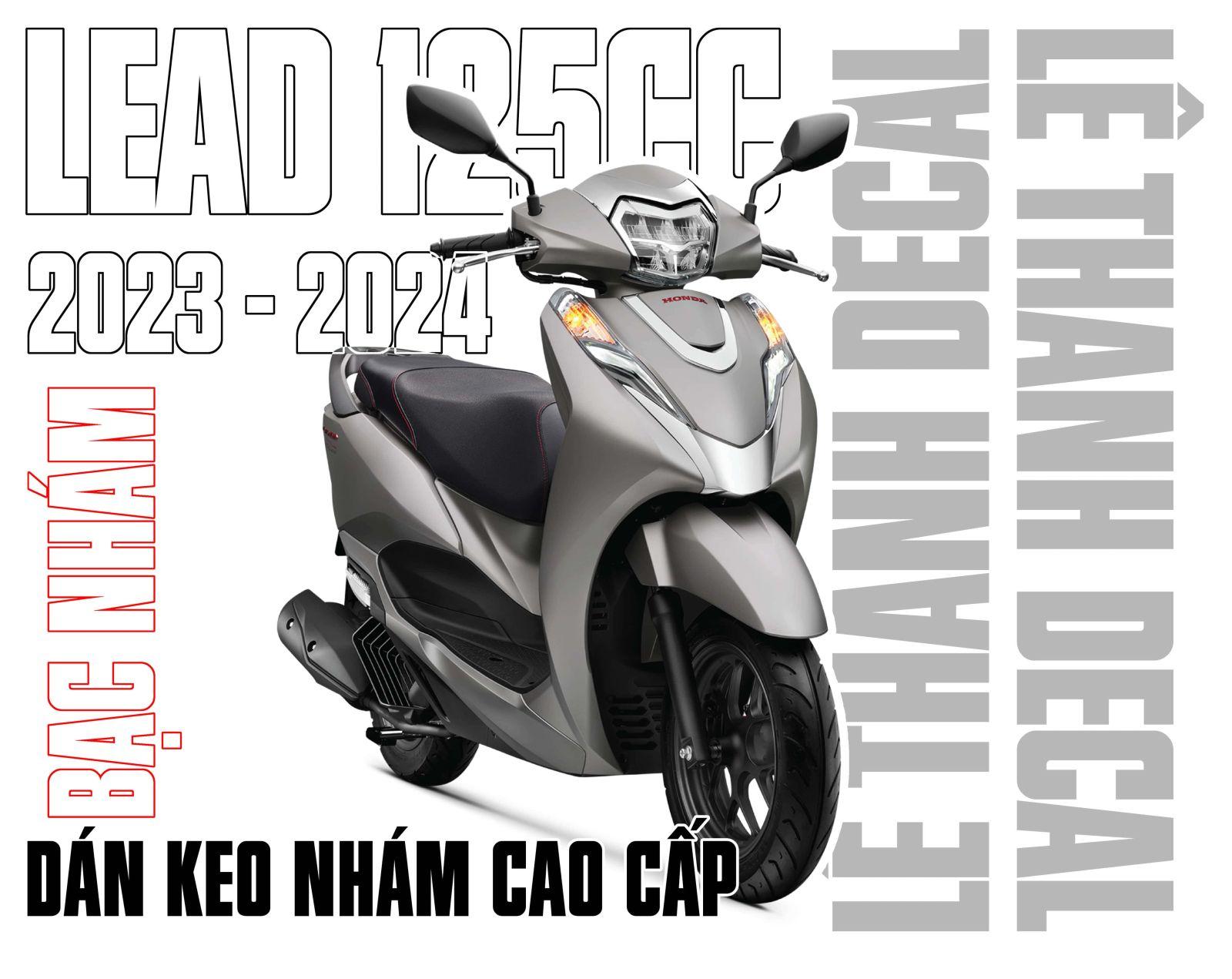 Dán keo nhám cao cấp cho Lead 2023 - 2024 bạc xám nhám
