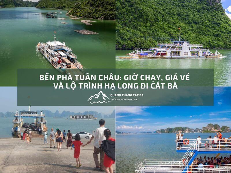 phà tuần châu đi cát bà