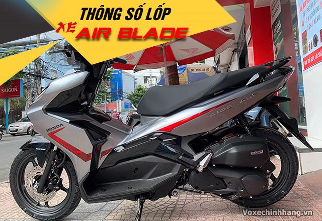 Thông số vỏ xe air blade bao nhiêu thay vỏ nào phù hợp - 1