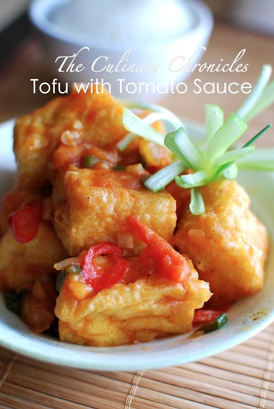 Tofu with Tomato Sauce