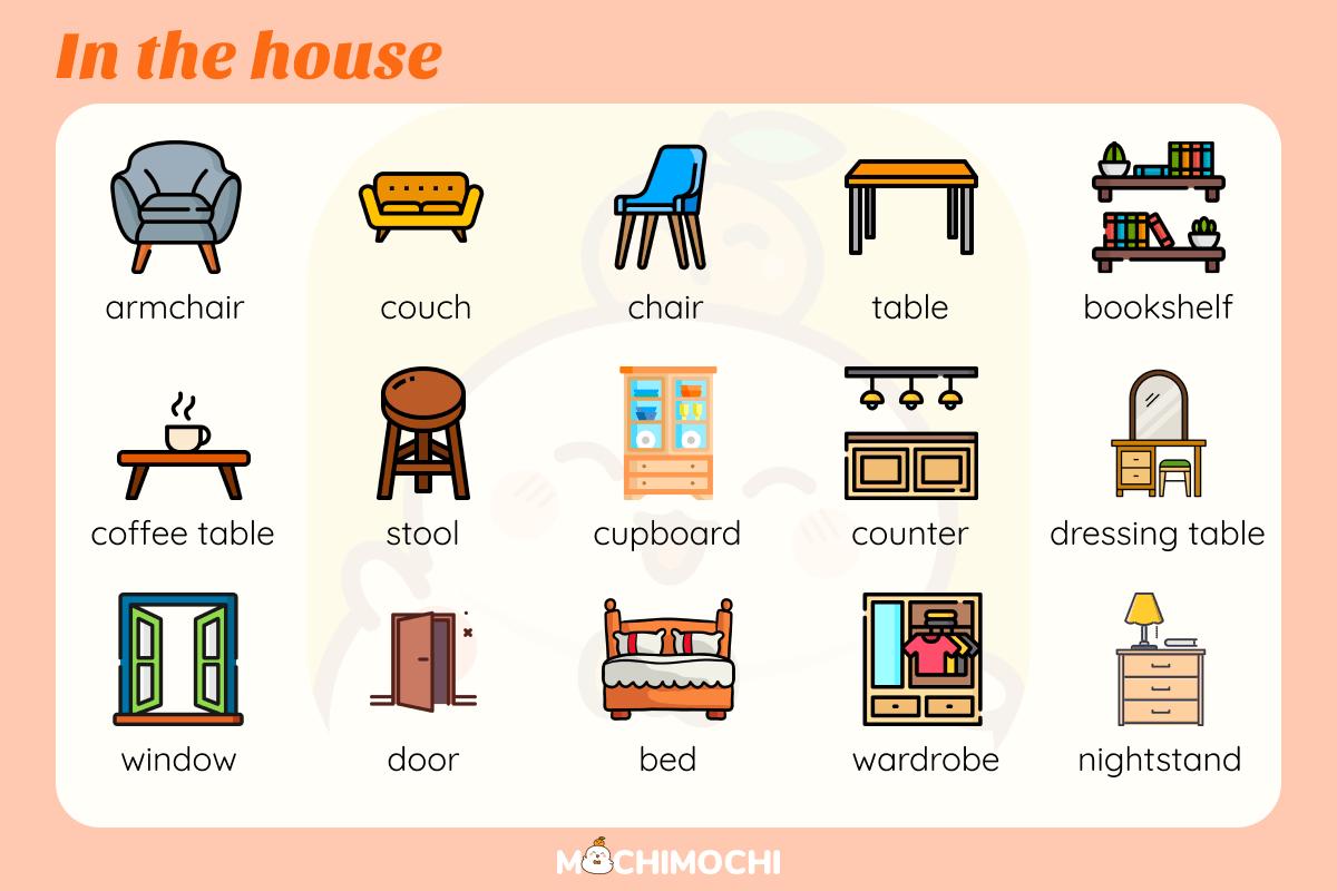 Từ vựng tiếng Anh chủ đề nhà cửa