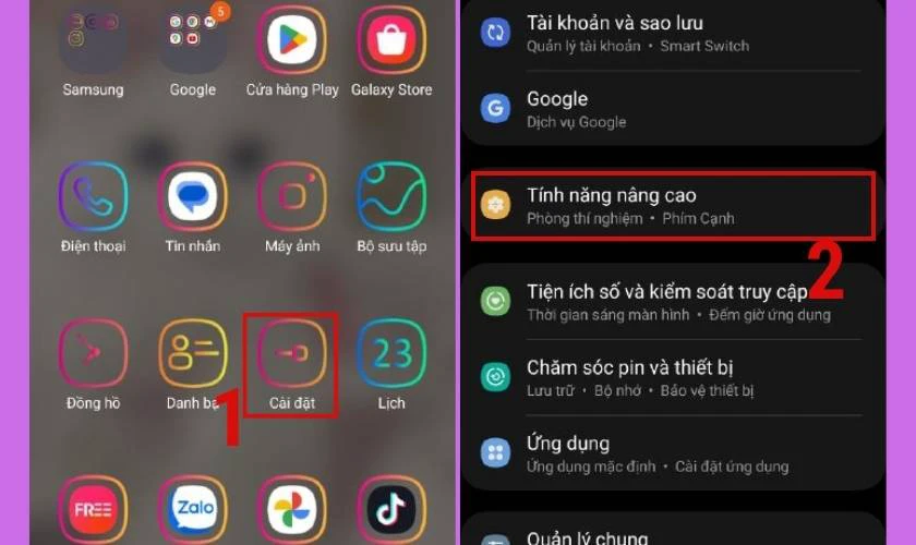 Hướng dẫn cách chia đôi màn hình Samsung nhanh nhất