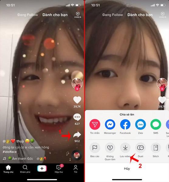Hướng dẫn chia sẻ video tiktok lên facebook