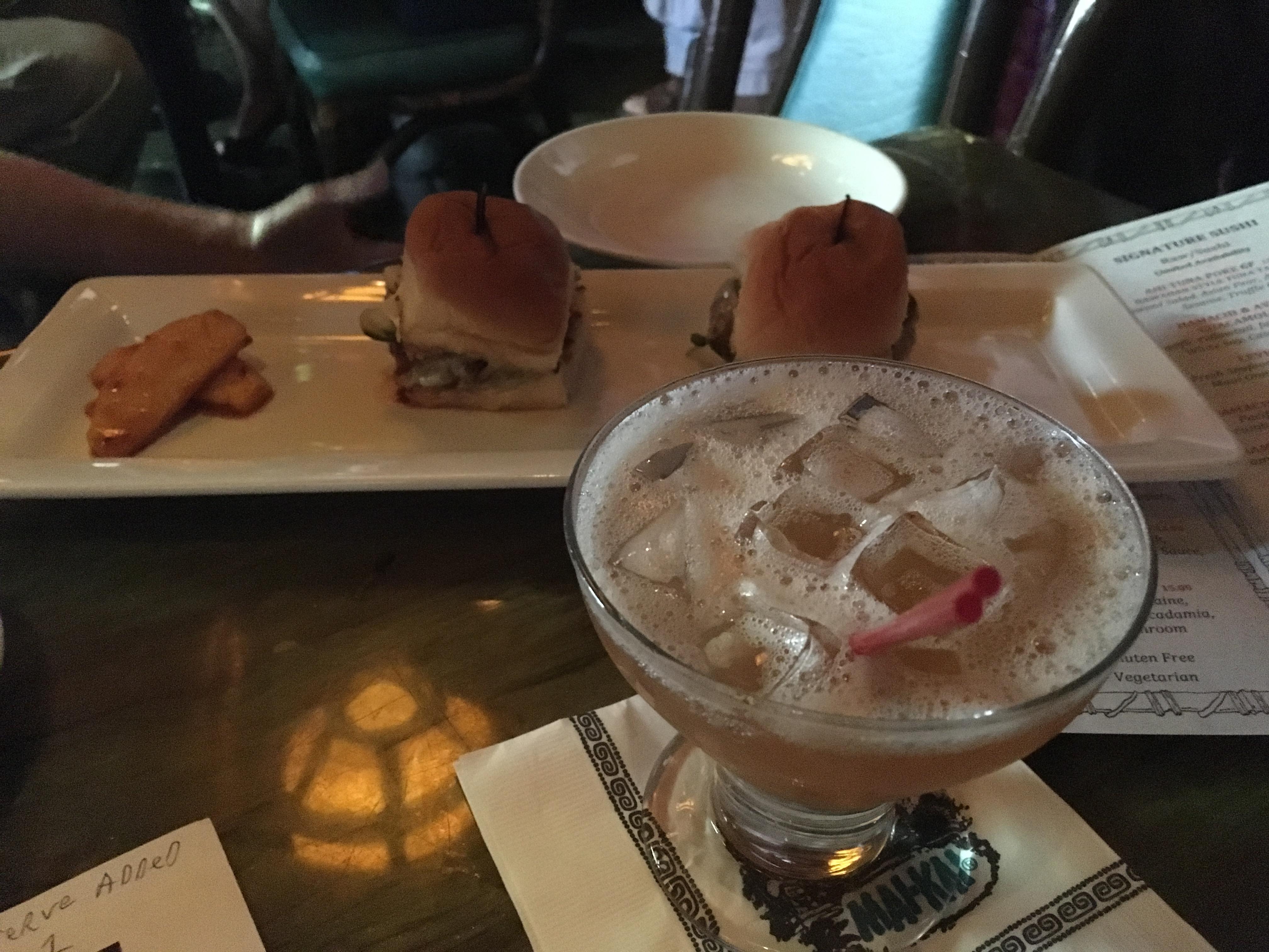 Oh So Deadly pairs perfectly with some of the new small plates on The Mai-Kai's appetizer menu in The Molokai bar. (Photo by Hurricane Hayward, August 2016)