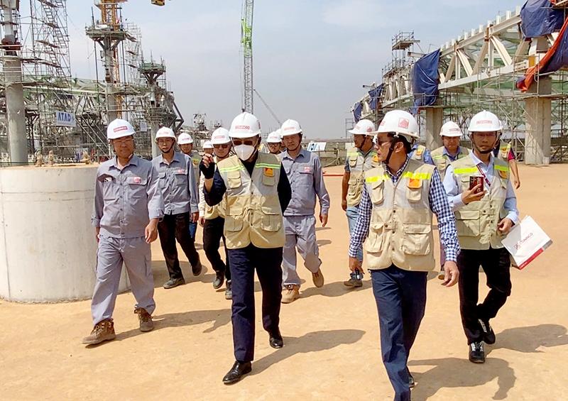 Chủ tịch HĐQT Nguyễn Văn Công kiểm tra tiến độ dự án Cảng HKQT Long Thành và nhà ga T3 - Cảng HKQT Tân Sơn Nhất